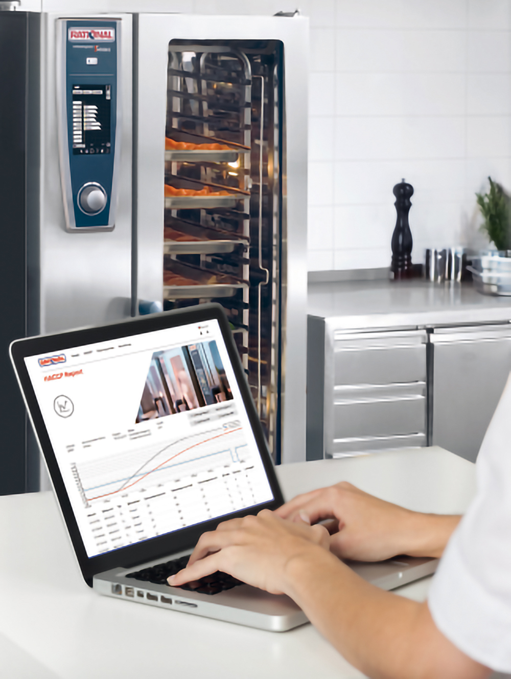 Connected Cooking est la solution de mise en réseau de vos appareils Rational